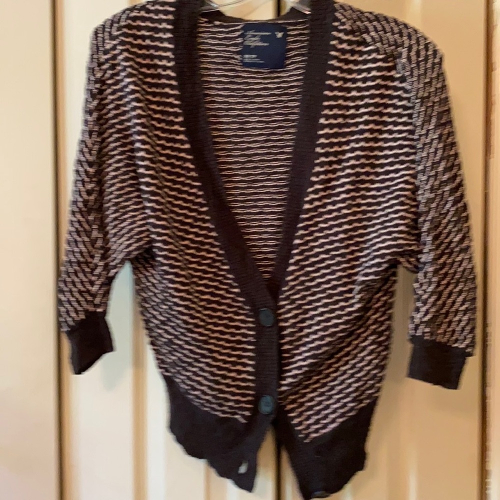 American Eagle cardigan.